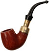 Irish Estates Peterson Gold Spigot (221) (Fishtail) (Unsmoked)