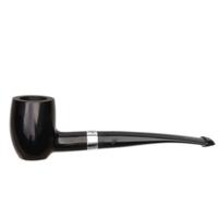 Irish Estates Peterson Ebony Silver Mounted Barrel (P-Lip) (Unsmoked)