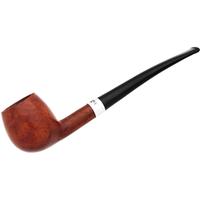 Irish Estates Peterson Junior Terracotta Silver Mounted Apple (Fishtail) (Unsmoked)