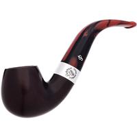 Irish Estates Peterson Irish Seconds Smooth Bent Billiard with Silver (2) (Fishtail) (Unsmoked)