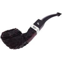 Irish Estates Peterson Irish Seconds Rusticated Bent Bulldog with Silver (2) (P-Lip) (Unsmoked)