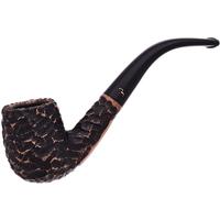 Irish Estates Peterson Irish Seconds Rusticated Bent Billiard (3) (Fishtail) (Unsmoked)