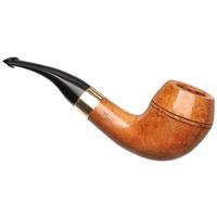 Irish Estates Peterson Sherlock Holmes Natural Deerstalker with Gold Band (P-Lip) (1990) (Unsmoked)