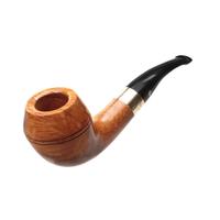 Irish Estates Peterson Sherlock Holmes Natural Deerstalker with Gold Band (P-Lip) (1990) (Unsmoked)