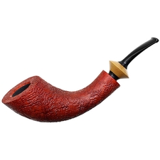 German Estates Jopp Sandblasted Horn with Boxwood (****) (9mm) (Unsmoked)