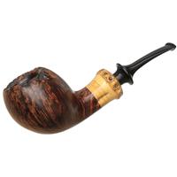 German Estates Frank Axmacher Smooth Freehand Pot with Bamboo (2014)
