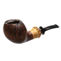 German Estates Frank Axmacher Smooth Freehand Pot with Bamboo (2014)