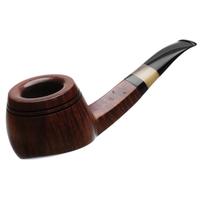 German Estates Rainer Barbi Smooth Bent Pot with Horn (BA) (894) (1987-1992)