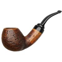 German Estates Pipe Art 2000 Sandblasted Bent Brandy
