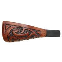 German Estates Manuel Shaabi Carved Horn (9mm) (Unsmoked)