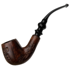Italian Estates Thompson Spot Carved Bent Billiard