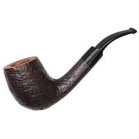 Italian Estates Savinelli Autograph Sandblasted Bent Billiard (4) (6mm)