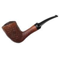 Italian Estates Savinelli Autograph Sandblasted Bent Dublin