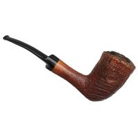 Italian Estates Savinelli Autograph Sandblasted Bent Dublin