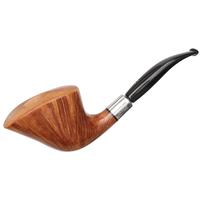 Italian Estates Radice Clear Bent Dublin with Silver (GG) (Unsmoked)