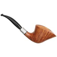 Italian Estates Radice Clear Bent Dublin with Silver (GG) (Unsmoked)