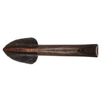 Italian Estates Becker Partially Sandblasted Bent Dublin (Four Clubs) (2016) (Unsmoked)