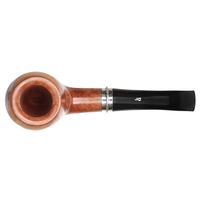 Italian Estates Rinaldo Triade Bent Billiard with Silver (2) (YYY) (Unsmoked)