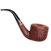 Italian Estates Ser Jacopo Partially Rusticated Bent Pot with Horn (R1) (Maxima) (Unsmoked)