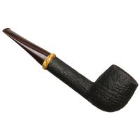 Italian Estates Il Duca Sandblasted Billiard with Maple Burl (B2) (Unsmoked)