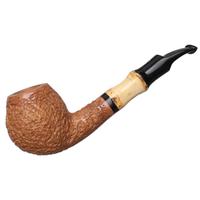Italian Estates Mastro Geppetto Rusticato Bent Apple with Bamboo (Unsmoked)