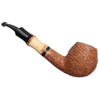 Italian Estates Mastro Geppetto Rusticato Bent Apple with Bamboo (Unsmoked)