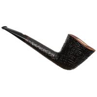Italian Estates Claudio Cavicchi Black Sandblasted Bent Dublin (Unsmoked)