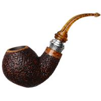 Italian Estates Ser Jacopo Historica 2020 Pulchra Rusticated Bent Apple Sitter with Silver (R1) (Unsmoked)