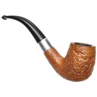 Italian Estates Musico Sandblasted Bent Billiard with Silver (Floodlight)