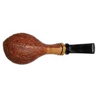 Italian Estates Claudio Cavicchi Brown Sandblasted Blowfish with Olivewood