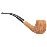 Italian Estates Savinelli Petite Rusticated Natural (601) (Unsmoked)
