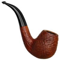 Italian Estates Savinelli Autograph Sandblasted Bent Billiard (5)