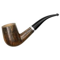 Italian Estates Ser Jacopo Niger Smooth Bent Billiard with Silver (L) (A) (Unsmoked)