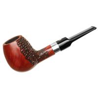 Italian Estates T. Cristiano Metamorfosi Partially Rusticated Apple with Silver (C510) (9mm) (Unsmoked)