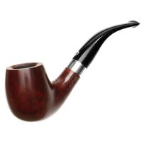 Italian Estates T. Cristiano Metamorfosi Smooth Bent Billiard with Silver (B502) (9mm) (Unsmoked)