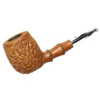 Italian Estates Radice Rind Billiard with Faux Bamboo (GG) (O) (T/B) (2004) (Luigi Radice) (Unsmoked)
