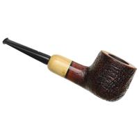 Italian Estates Caminetto Partially Sandblasted Pot with Boxwood (06.33) (AR)