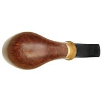 Italian Estates Claudio Cavicchi Brown Smooth Bent Billiard with Olivewood