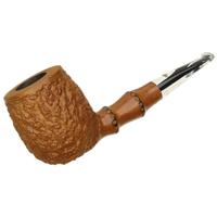 Italian Estates Radice Rind Billiard with Faux Bamboo (GG) (O) (T/B) (2004) (Luigi Radice) (Unsmoked)