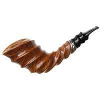 Italian Estates Rinaldo Egea Collection Spiral Horn with Silver (Titania) (SL-9) (Unsmoked)