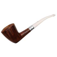 Italian Estates Luigi Viprati Smooth Bent Dublin with Silver (Two Clover) (Unsmoked)