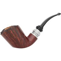 Italian Estates Ser Jacopo Pulchra Smooth Sitter Bent Dublin with Silver (L1) (D) (Maxima) (Unsmoked)