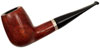 Italian Estates Dante Meliora Cogito Smooth Billiard with Silver Band