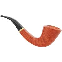 Italian Estates Ser Jacopo Fiammata (Granato) Bent Dublin with 18K Gold (Maxima Maxima) (Unsmoked)