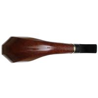 Italian Estates Ser Jacopo Fiammata (Smeraldo) Paneled Bent Dublin with 18K Gold (Maxima Maxima) (Unsmoked)