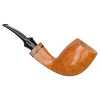 Italian Estates Claudio Cavicchi Smooth Bent Egg with Olivewood (CCCC) (Unsmoked)
