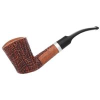 Italian Estates Ser Jacopo Picta Picasso Sandblasted Bent Dublin with Silver (10) (S2) (Unsmoked)