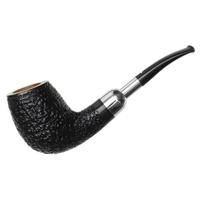 Italian Estates Caminetto Rusticated Bent Egg with Silver Spigot (08) (AR) (9mm) (Unsmoked)