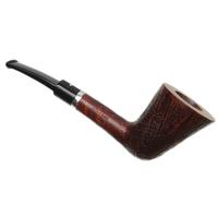Italian Estates Caminetto Sandblasted Bent Dublin with Silver (06.35) (AR)