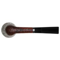 Italian Estates Caminetto Sandblasted Bent Dublin with Silver (06.35) (AR)